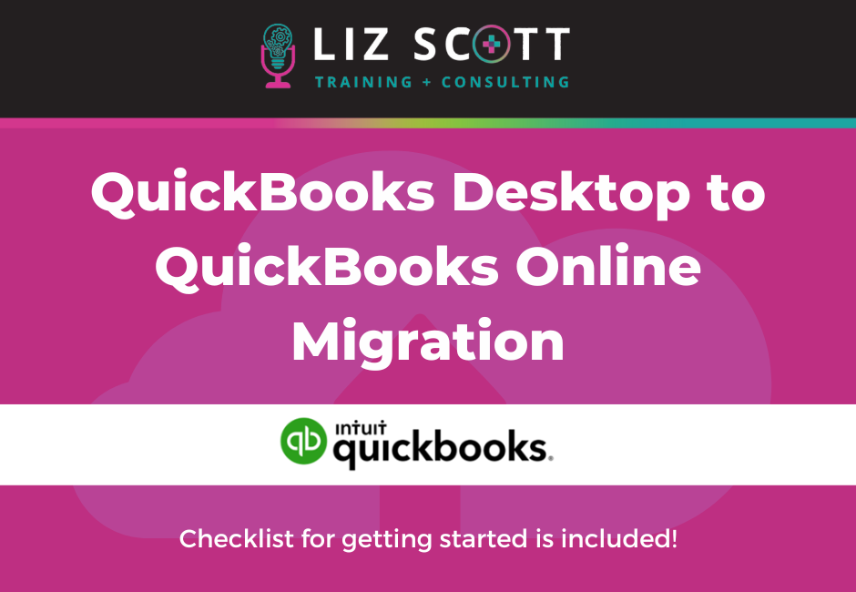 QuickBooks Desktop to QuickBooks Online Migration