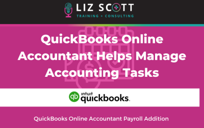 QuickBooks Online Accountant Payroll Addition