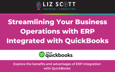 Streamlining Your Business with ERP Integrations with QuickBooks