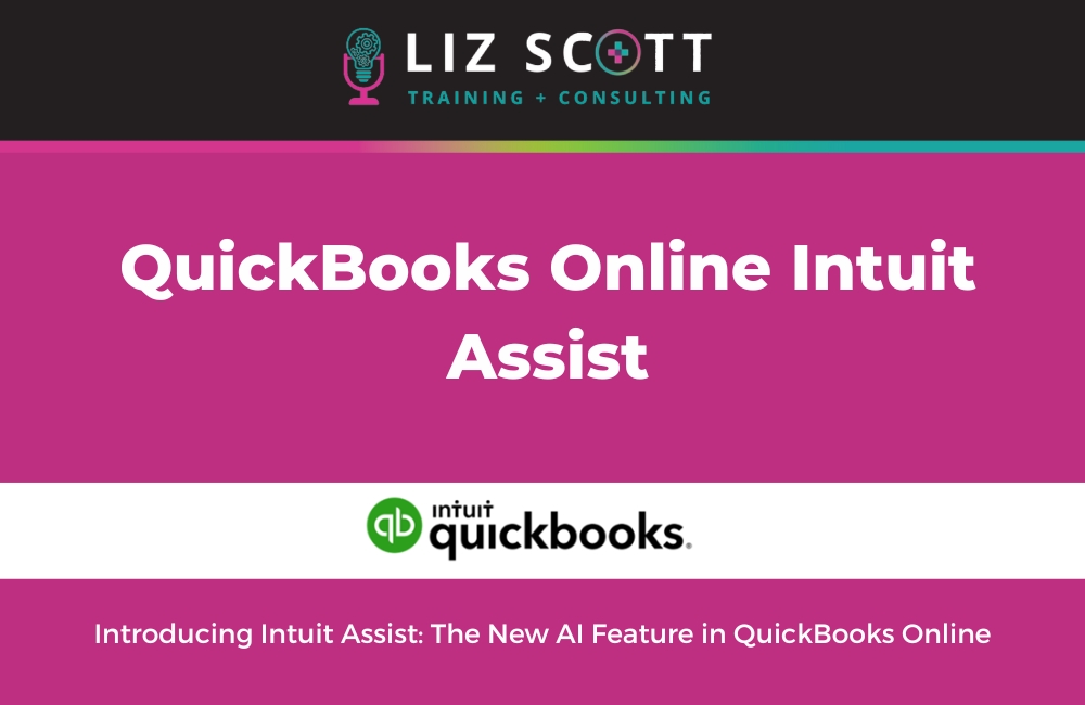QuickBooks Online Intuit Assist