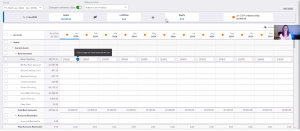 QBO Balance Sheet Budgeting