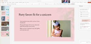 Copilot Start in PowerPoint from scratch