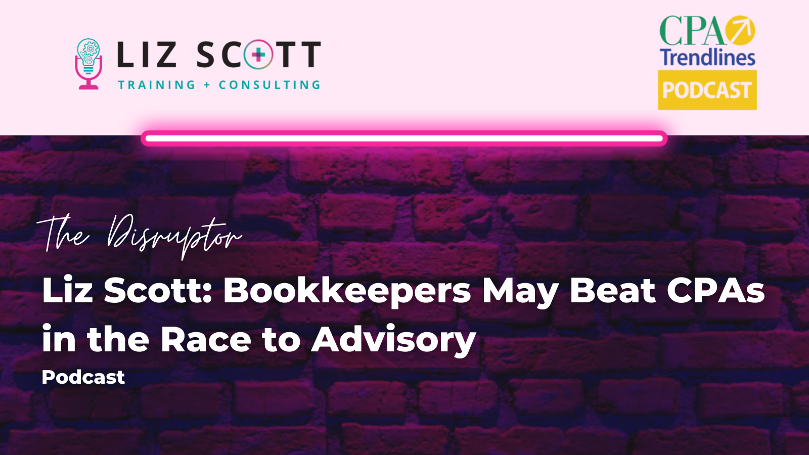 Liz Scott: Bookkeepers May Beat CPAs in the Race to Advisory | The Disruptors