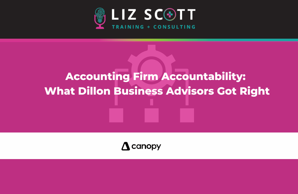 Accounting Firm Accountability: What Dillon Business Advisors Got Right